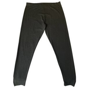 Victoria Sport Women Activewear Pants L Charcoal Yoga Legging 30" Inseam